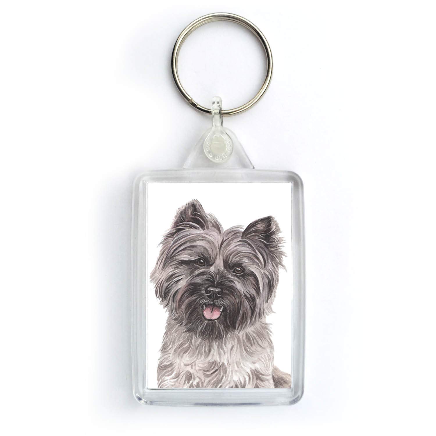 WaggyDogz Cairn Terrier Dog Keyring (KRG-174)