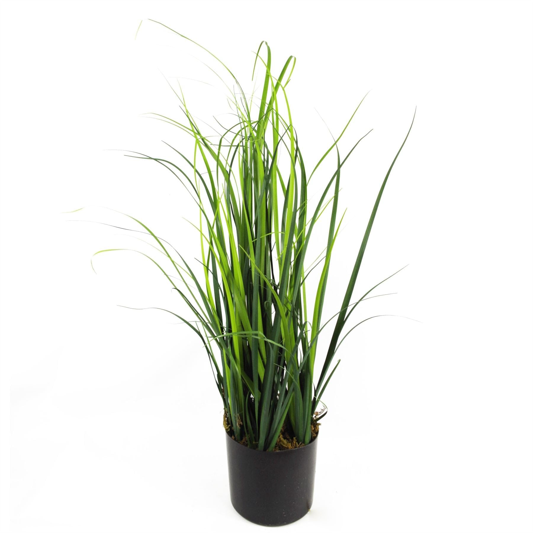 Leaf 60 cm Artificiel Grass Plant avec Peach Dusty Pink Ceramic Planter Marque