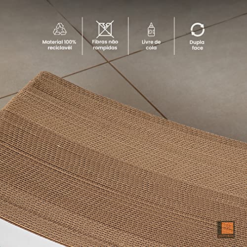 Gatomoderno Arranhador para Gatos de Papelão Kraft, Cama para Gatos, Brinquedo para Gatos, Modelo Br
