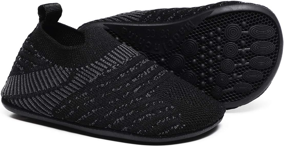 ditont Toddler Slippers Non-Slip Lightweight Comfortable Kids Indoor Grip House Home Shoes for Boys Girl - Image 5