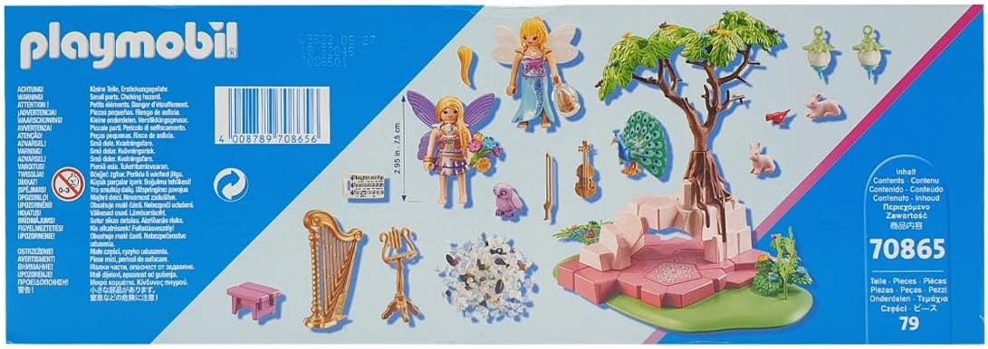 Playmobil Little Fairy Garden Toy-Figure Playsets