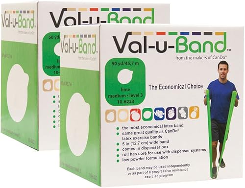 Miniatura 2 de Val-U-Band Banda de ejercicio Twin Pak, Lima