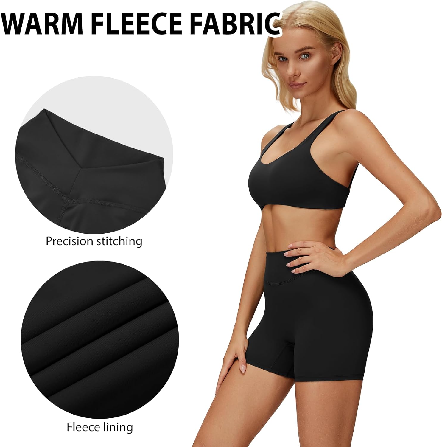 Workout Biker Shorts for Women 4.5 Scrunch Control High Waisted Tummy Spandex Booty Shorts for Gym Yoga Running - Image 6