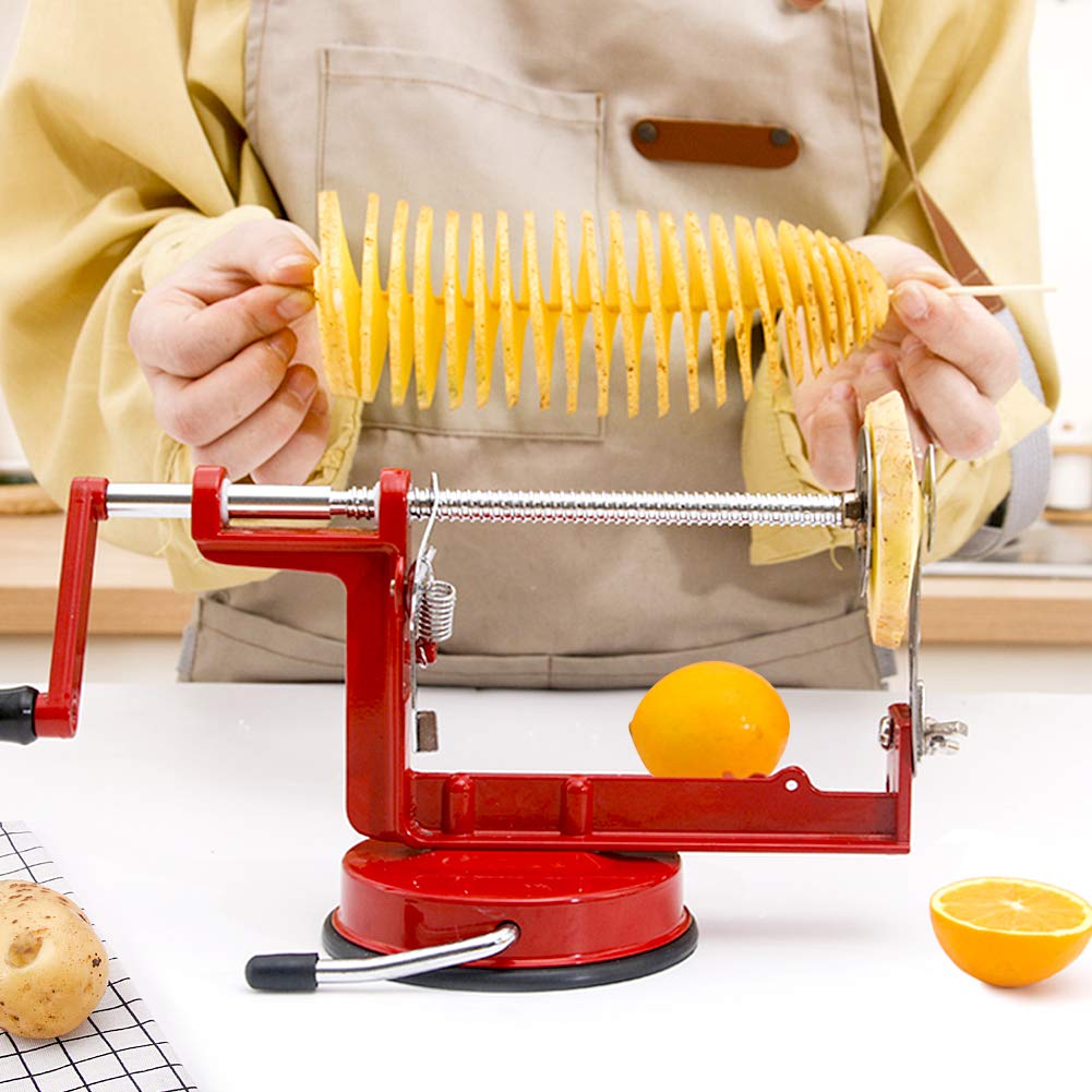 Spiraalsnijder, Aardappelsnijder, Van Roestvrij Staal, Voor Fruit Aardappelen Tornado Chips Komkommers Of Wortelen