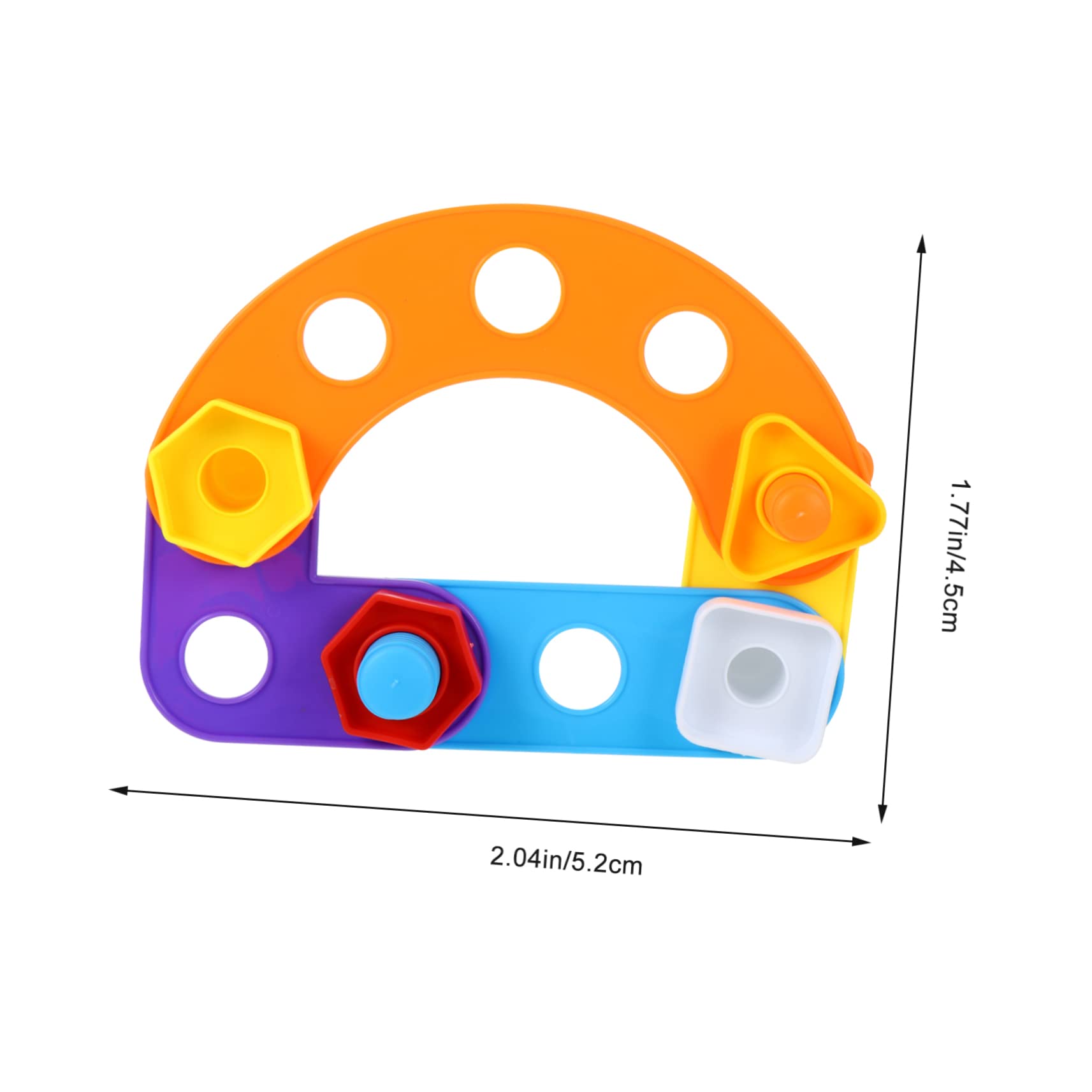 FELTECHELECTR Tightening Screw Playthings 1 Pack Toy Boys and Girls Toys Fine Motor Skills Safe