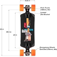 Vista 2 de Loaded Boards Fathom Longboard Skateboard