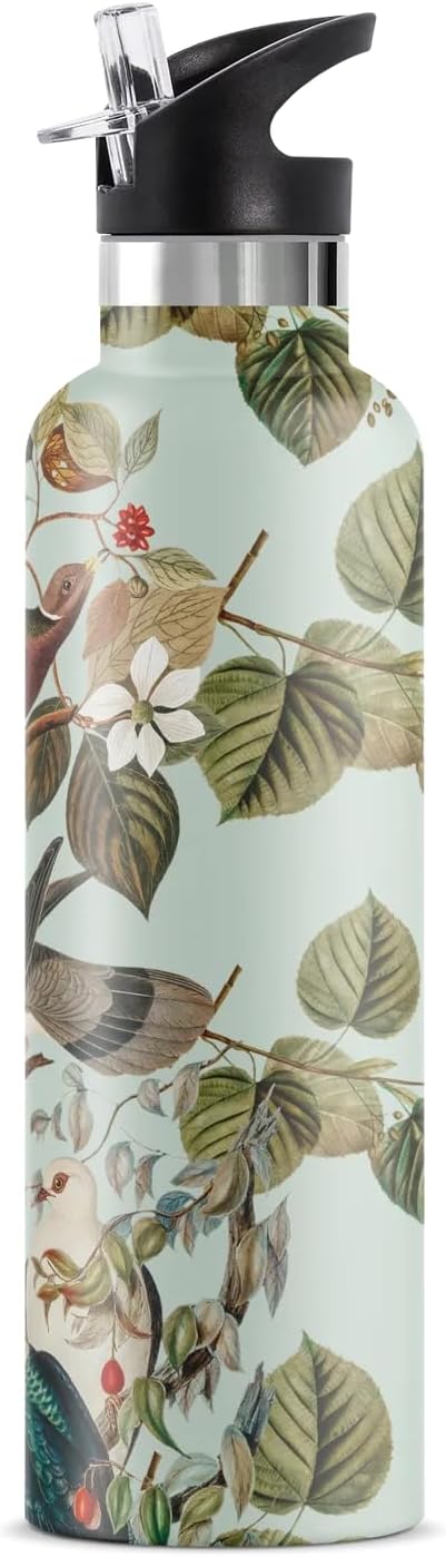 Bougie Enchanting Insulated Water Bottle, Gift Tube, 25-Ounces, Stainless Steel, Multicolor, Kitchen Décor - Image 3