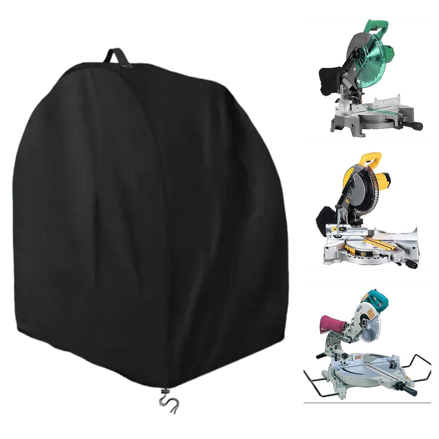 Power Miter Saws Cover,Waterproof Uv-Resistant Table Saw Dust Cover,Wood Cutting Machine Protective cover,for Most Miter Saws Planers Machine Tools,to Prevent Table Saw Rust,72x61x72cm