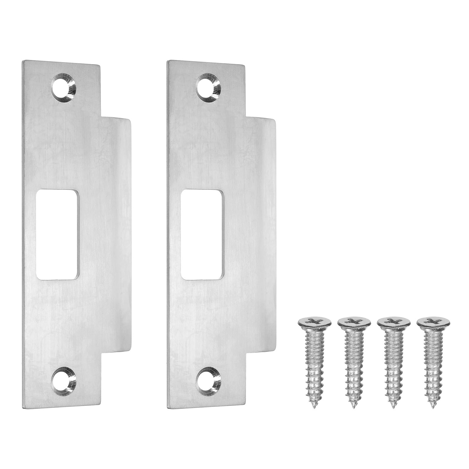 Gâche de porte en acier inox durable de 12,5 cm pour cadre de porte haut de gamme