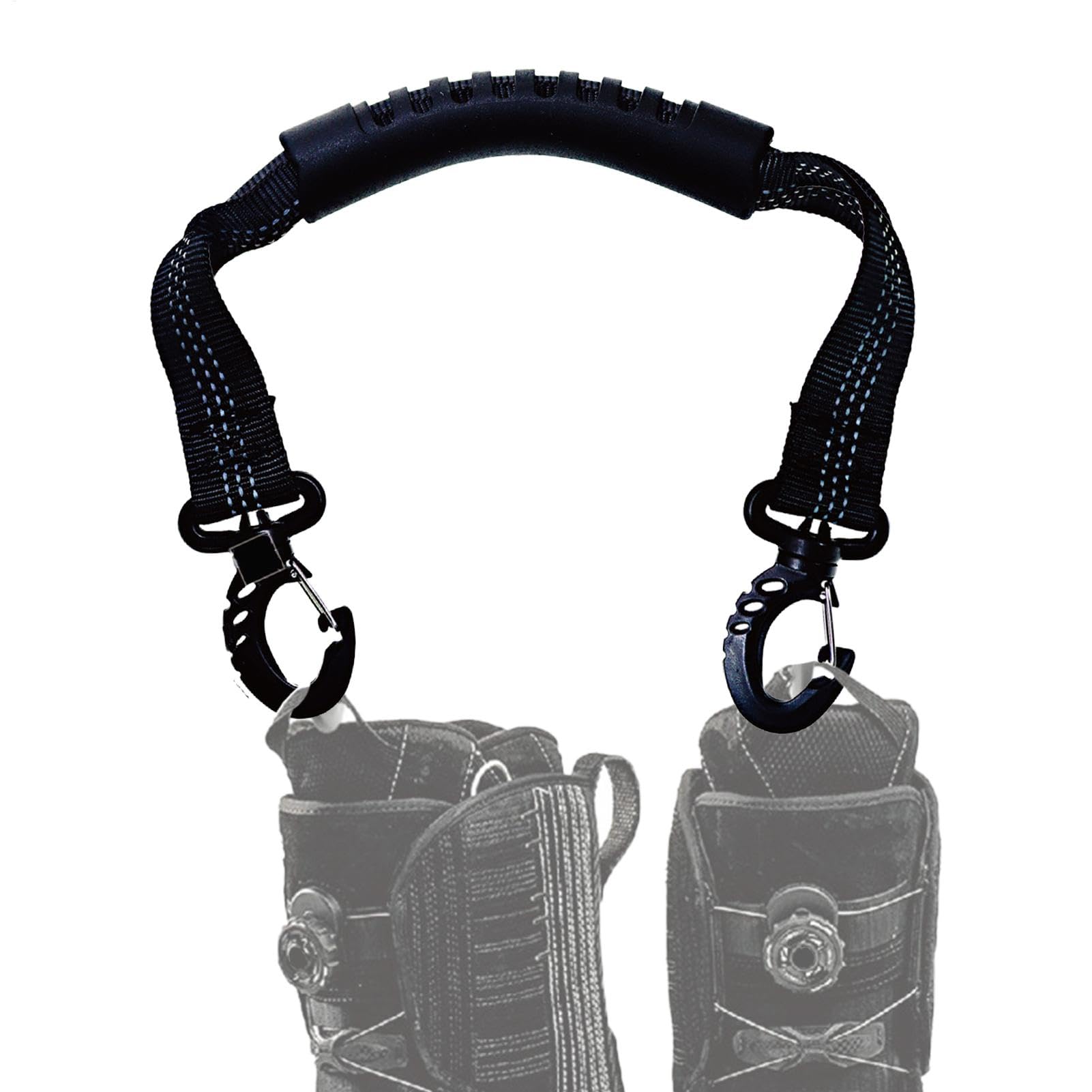 Ski Carrier Strap - Portable Skiing Carrier Straps, Ski Straps for Carrying, Ski and Boot Carrier Straps, Adjustable Shoulder Roller Skate Strap for Skiing, Snowboarding