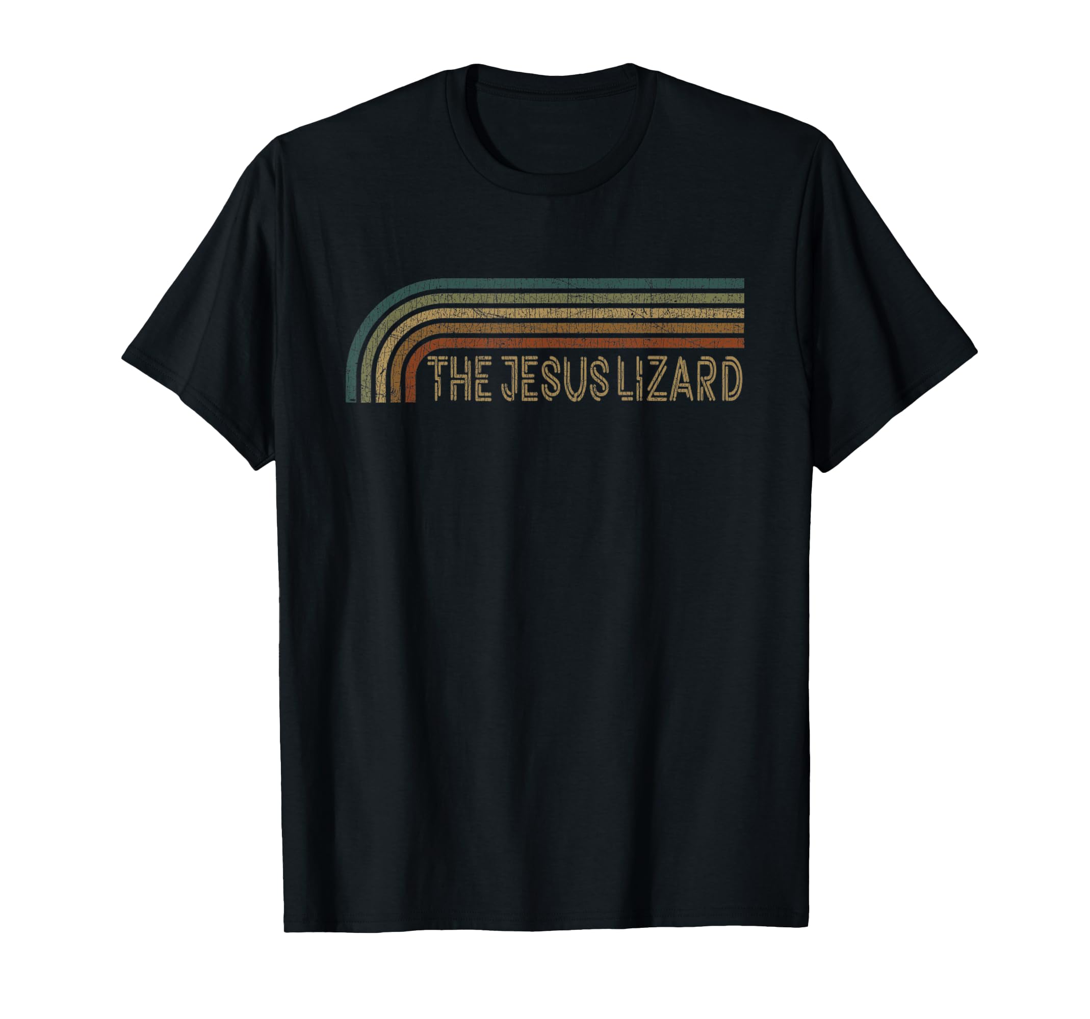 Amazon.com: Vintage The Jesus Lizard Retro Stripes Musician T 