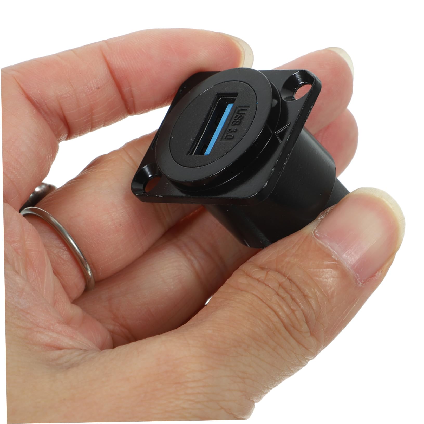 Alipis 5stücke USB Panel Mount Coupler Wasserdichter USB Flush Mount Adapter Für Desktop Und Laptop Übertragungsgeschwindigkeit Kompatibel Schutzabdeckung