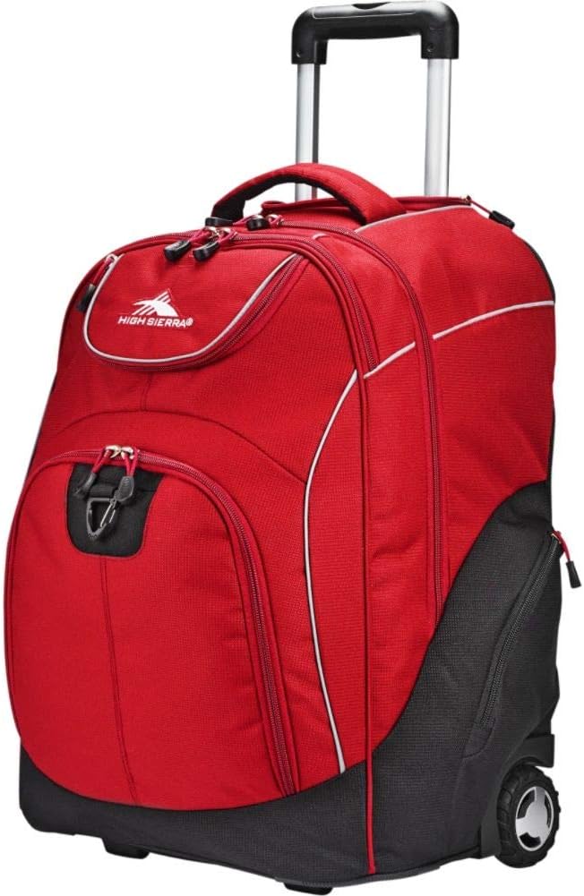 High Sierra Powerglide Wheeled Laptop Backpack Dominican