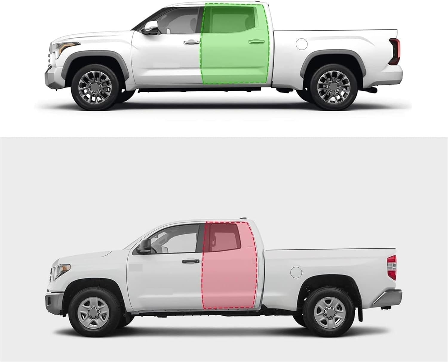 3.5 Inches Oval Tube Bar Running Boards Compatible with Tundra Crewmax Cab 2007-2021, Side Steps and Carbon Steel Step Bars.
