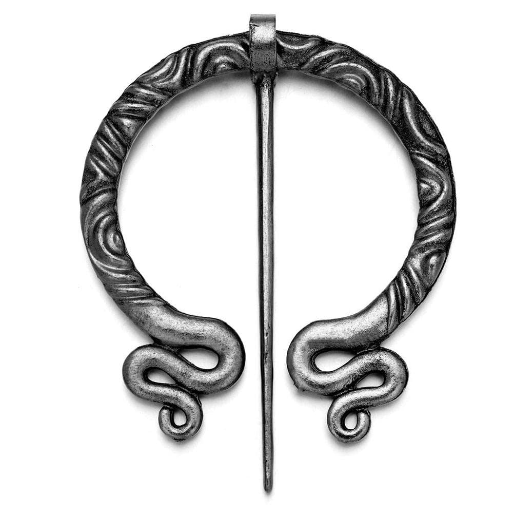 6x Noorse Middeleeuwse Viking Broche, Kleding Bevestigingsmiddelen Mantel Sjaal Sjaal Pin Keltische Noorse Vintage