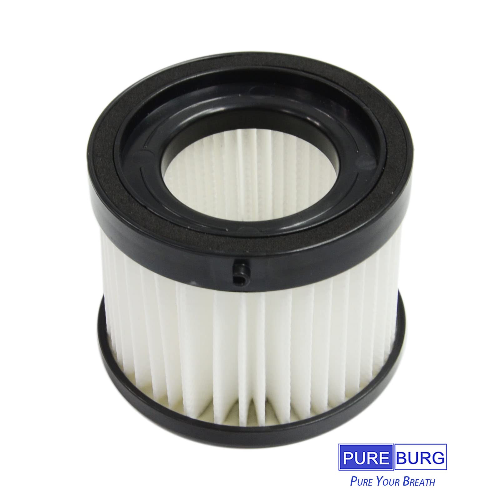 PUREBURG 49-90-1951 49-90-0160 Replacement Dry Filter Compatible with Milwaukee M18 0882-20 Compact Vacuum,6-Pack HEPA Dust Clean