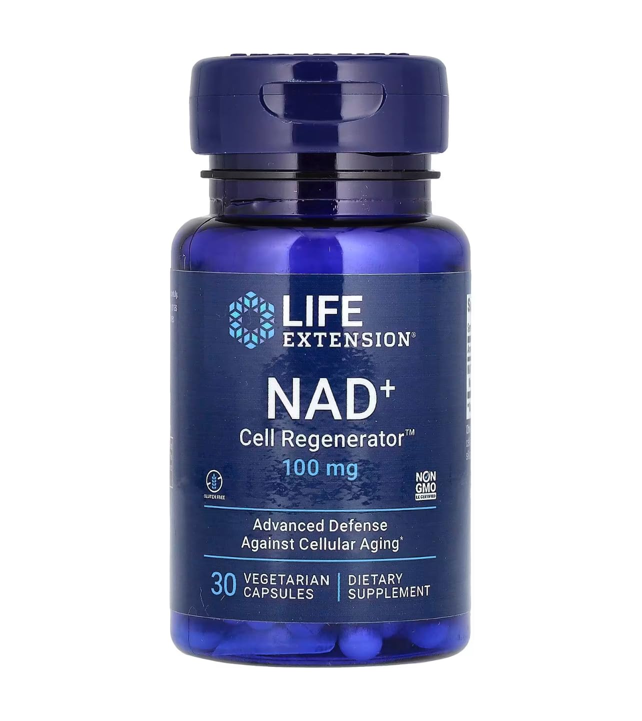 Life Extension NAD+ Cell Regenerator Nicotinamide Riboside, 30 Capsules(2 Pack)