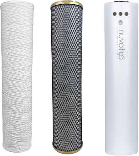 Cartuchos de repuesto para sistemas Manor Trio, sedimentos y filtros de hierro