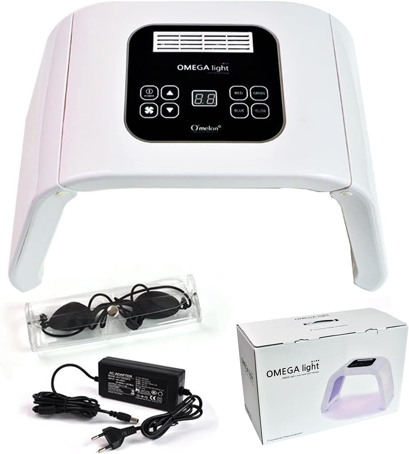 Light Therapy Acne Treatment LED Mask LED Facial Skin Therapy 7 Colors