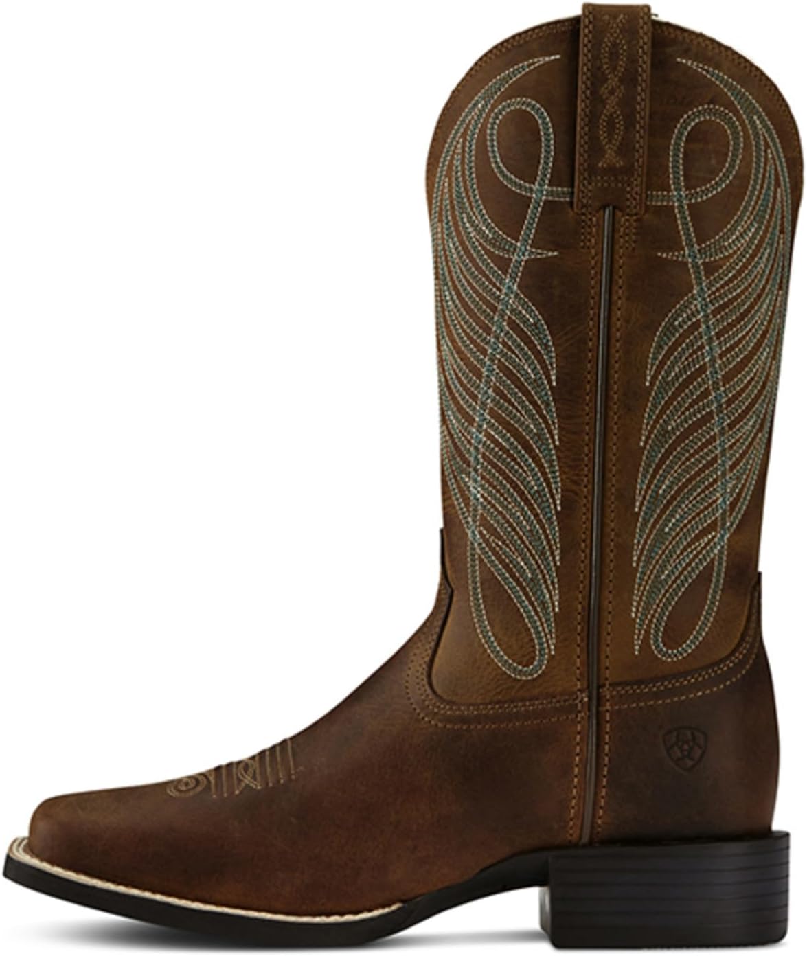 Ariat Women’s Round Up Wide Square Toe Western Boot - Image 3