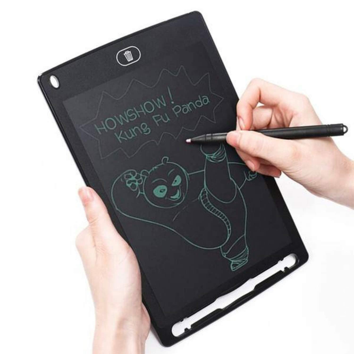 8.5 inch Multicolor LCD Writing Tablet | Digital Magic Slate | Electronic Notepad | Doodle Drawing Pad | Educational & Learning Tool for Kids Boys & Girls| Black-image-12