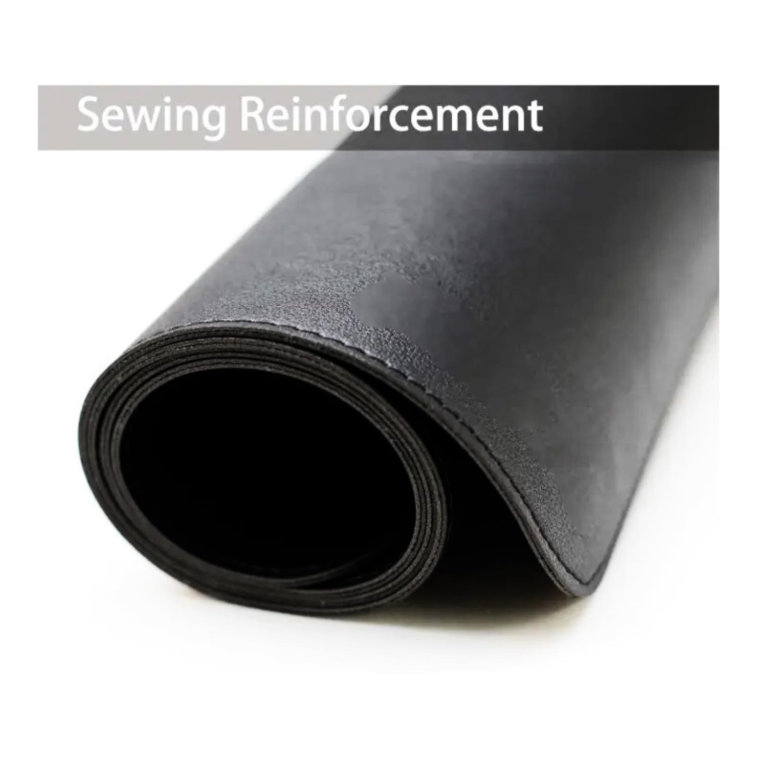 Large Office Desk Mat and Protector - Computer Laptop Writing Blotter Pad for Desktop - Black (80 x 40 cm) - Image 4