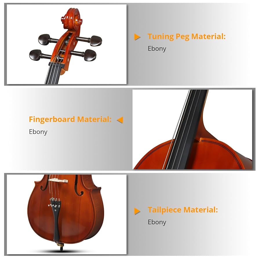 ガルクラ　 N4コン＋TD N4コン　PRおまけ付き Amazon.com: 4/4 Full Size Cello Set,Professional Handmade