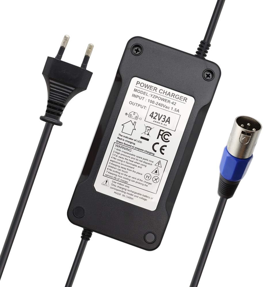 Chargeur Vélo électrique 24V 29.4V 1.5A – Powersmart ACK2804 3 Broches
