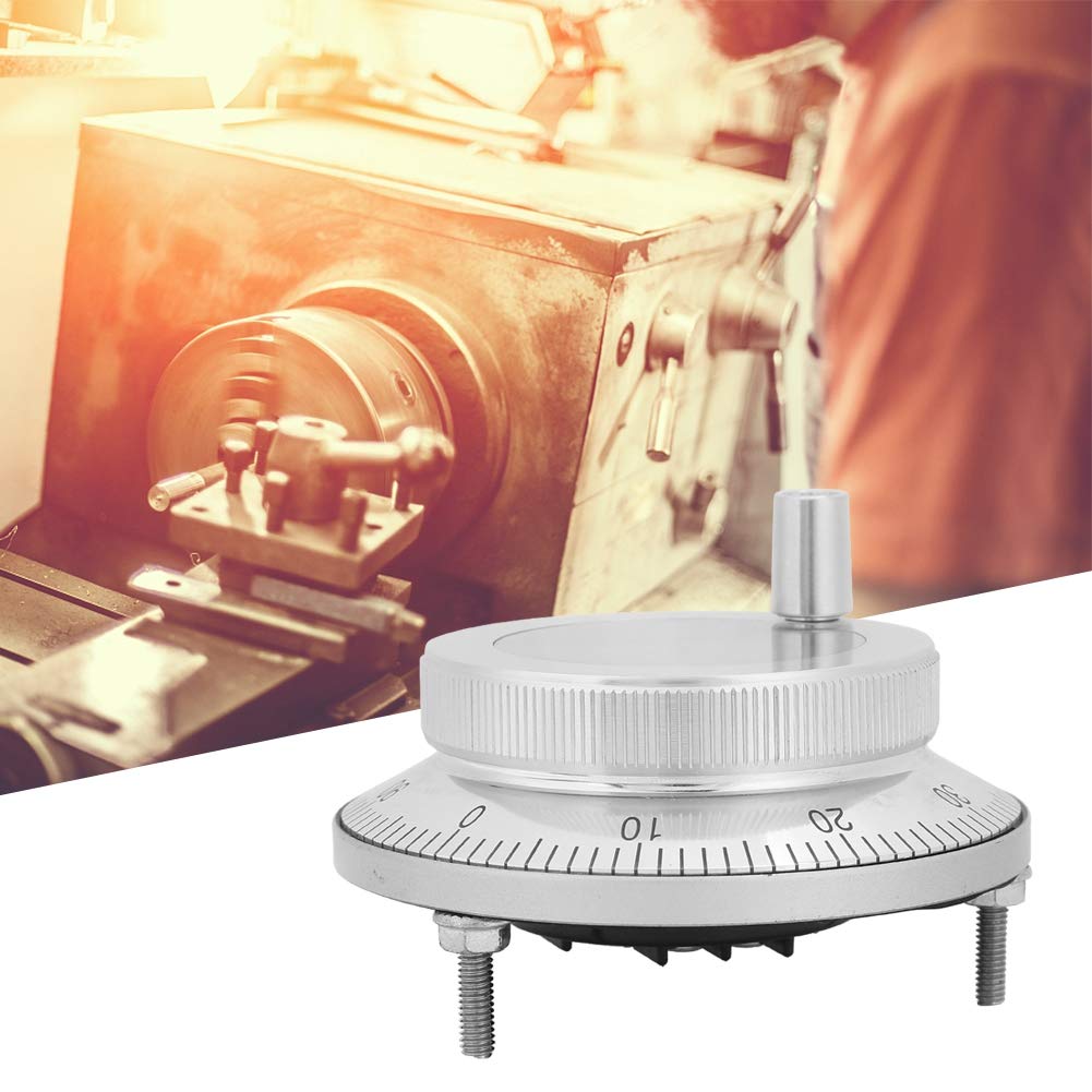 ANKROYU 80mm CNC Pulser Handwheel, Manual Pulse Generator, 6 Pin Handwheel Encoder, Rotate Encode, CNC Pulse Encoder Handwheel for Engraving Machining