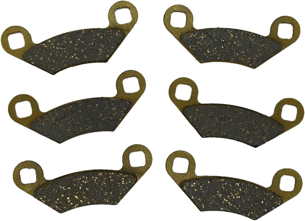 Brake Pad Set Compatible For Polaris Sportsman 400 450 500 570 800 2009-2020 Touring 570 2017-2024