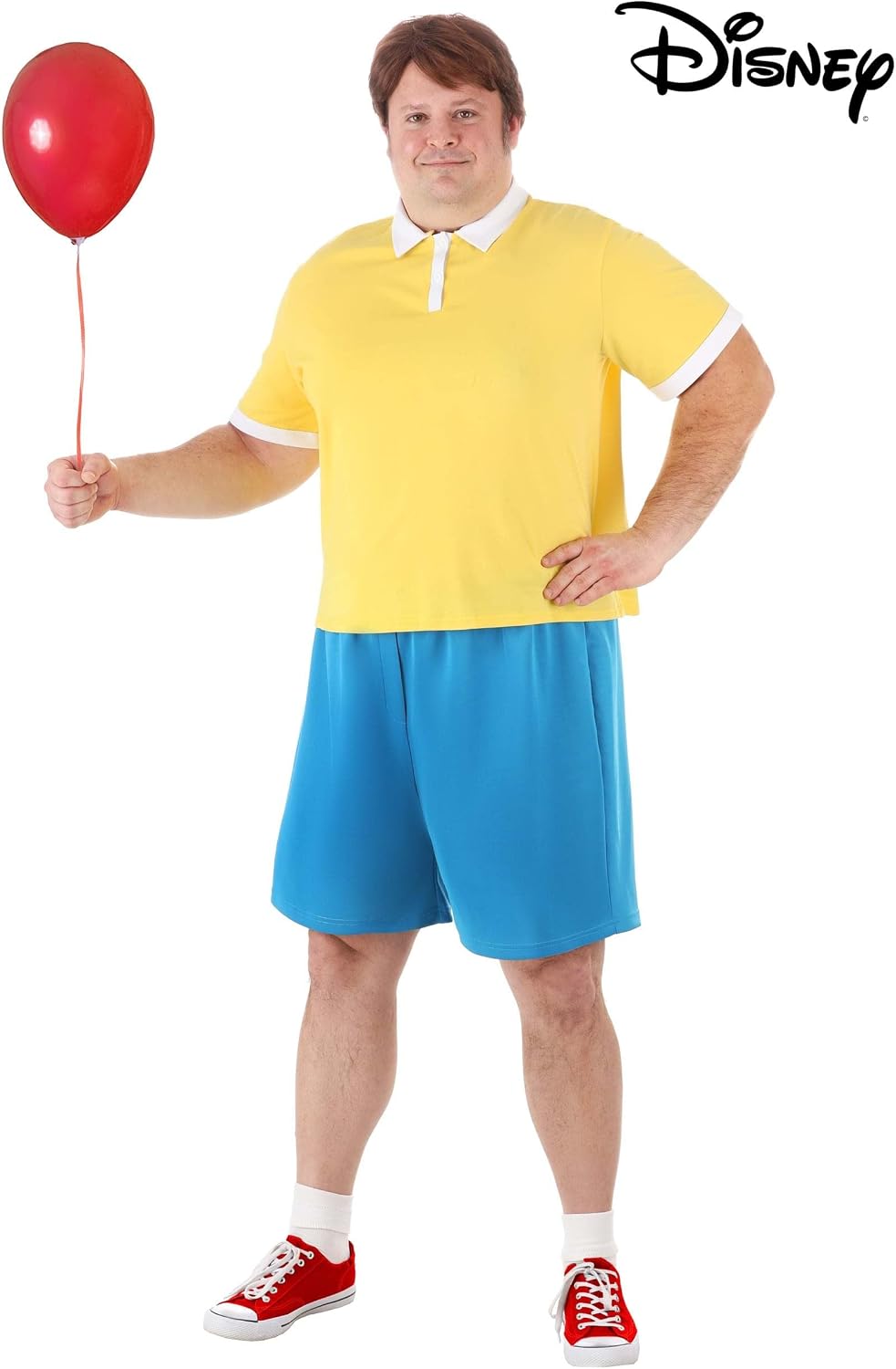 Adult Men's Plus Size Christopher Robin Costume, Disney Winnie the Pooh Halloween Cosplay Outfit