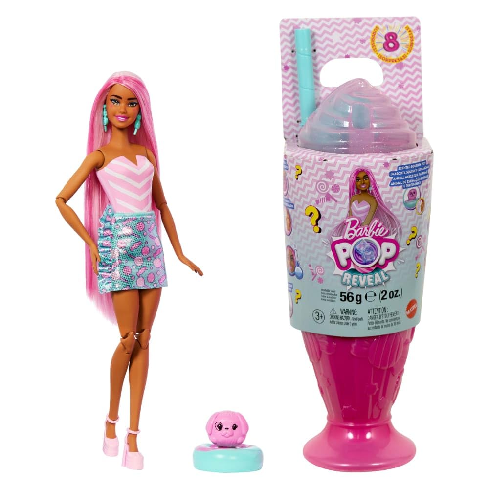 Barbie Pop Reveal Sweet Surprises lalka dla dziewcząt w wieku od 3 lat