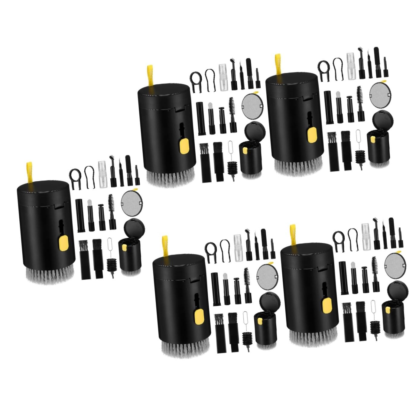 HOMSFOU 5sets Kit Di Pulizia Per Dispositivi Elettronici Completo Per Pulizia Di Laptop Obiettivi Fotocamera e Cuffie Accessori Per La Manutenzione Della Tastiera Senza Detergente
