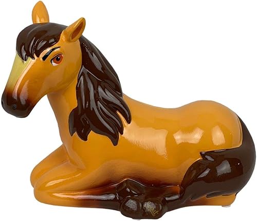 Spirit Untamed Horse Alcancía para niñas - Monedas de cerámica para niños