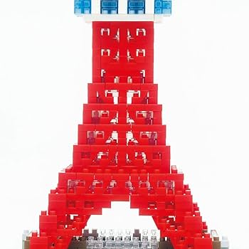 Amazon.co.jp: ナノブロック 東京タワー Deluxe Edition NB-018