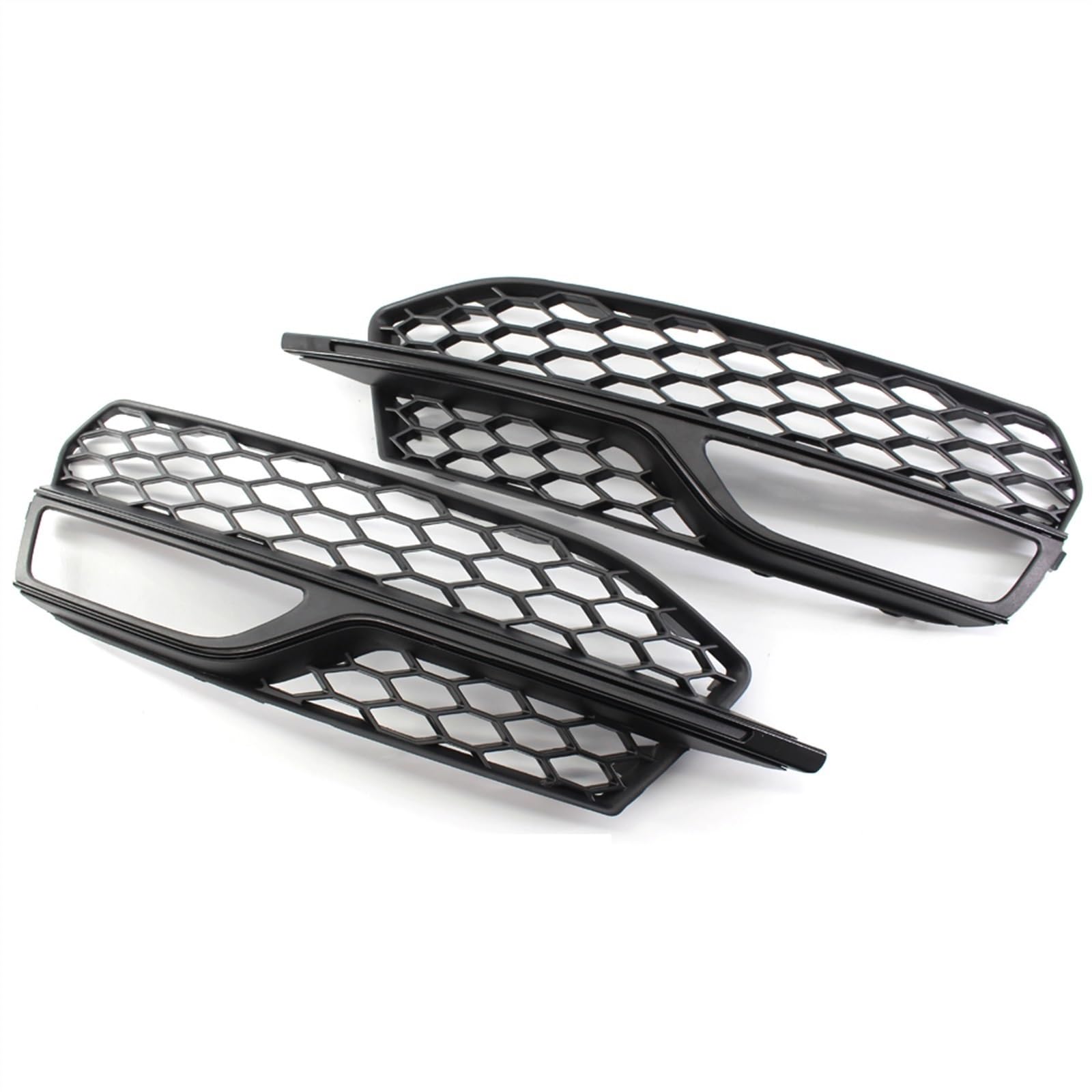 Grille de phare antibrouillard S3 A3 8V noire calandre nid d'abeille