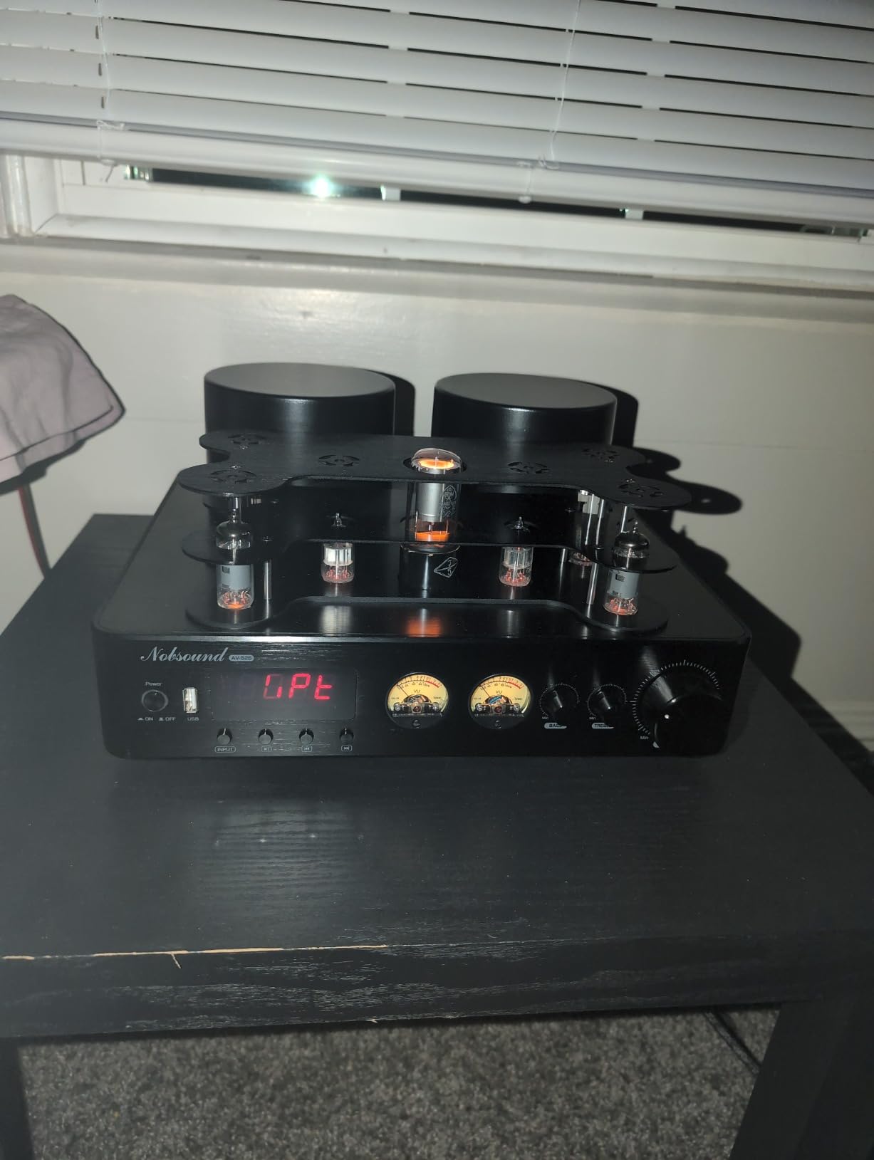 Nobsound AV-525＆昇圧トランス Nobsound AV-525 HiFi Bluetooth 5.0 Vacuum Tube Amplifier