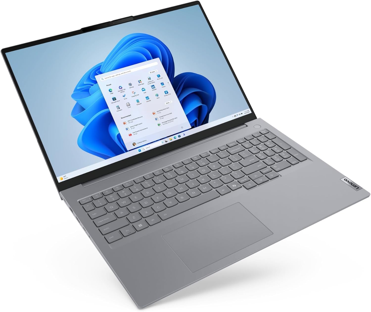 Lenovo ThinkBook Ordinateur Portable IA, Intel Ultra 9 185H, RAM 24Go DDR5, SSD 1To, Écran 16" FHD, Thunderbolt 4, Windows Hello, Aluminium, Empreinte Digitale, Clavier AZERTY Rétroéclairé, Win11 Pro