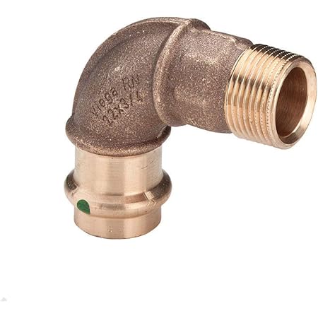 Sanpress Inox Bogen 90° 15mm - Edelstahl Pressfitting Für Trinkwasser