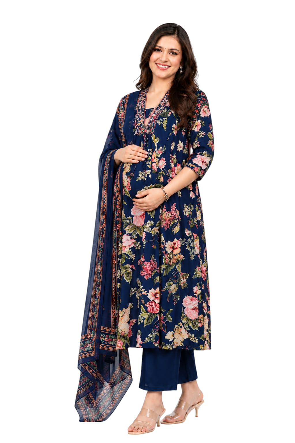 Jikonet Women's Maternity Kurti for Feeding Zippers (VJK)