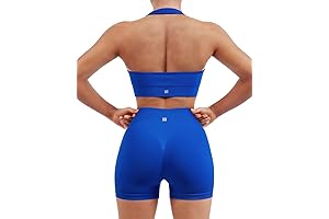 Seamless Ribbed Workout Set: Gym Essential for Active Women