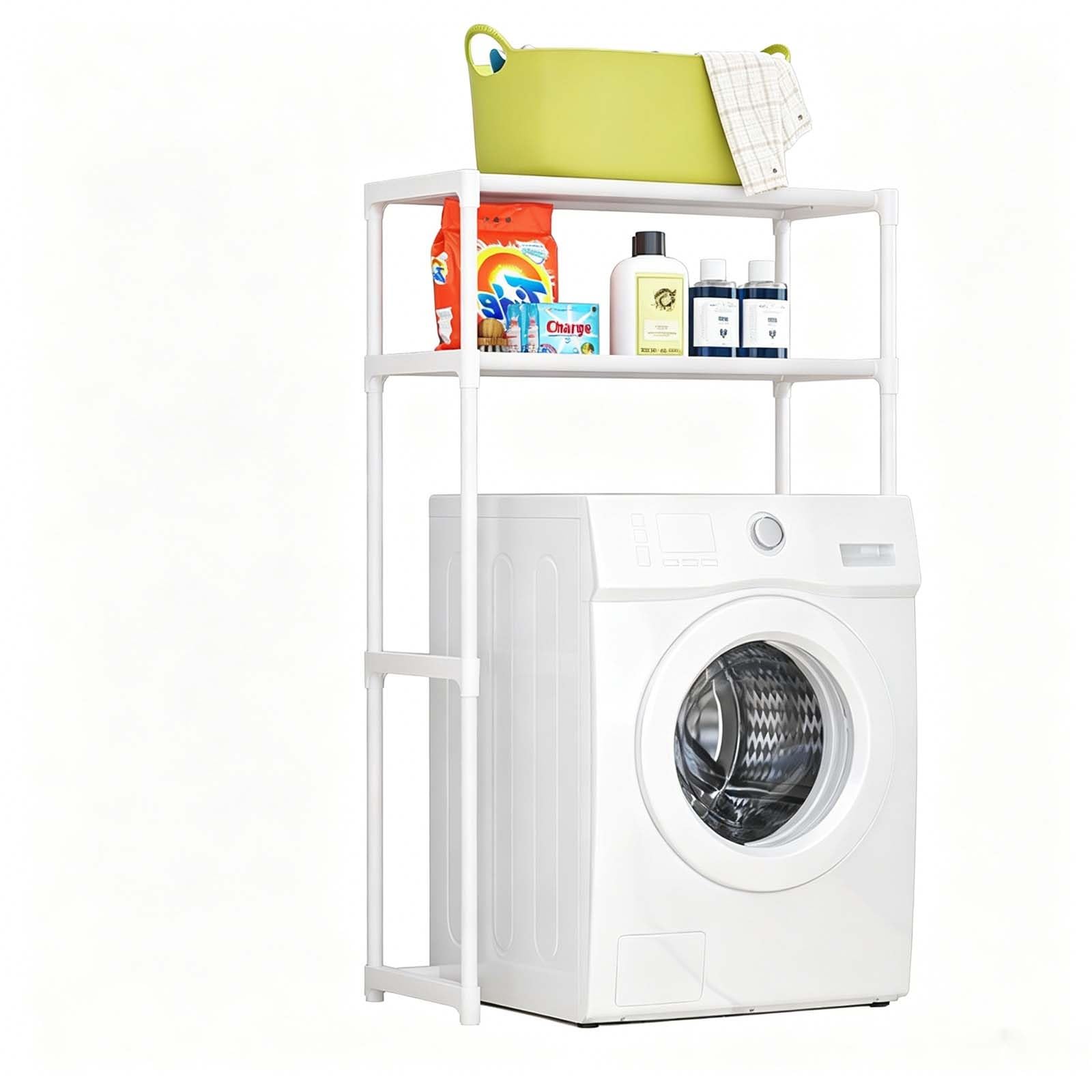 kumamart Laundry Room Space Saving Organizer,above washer and dryer storage