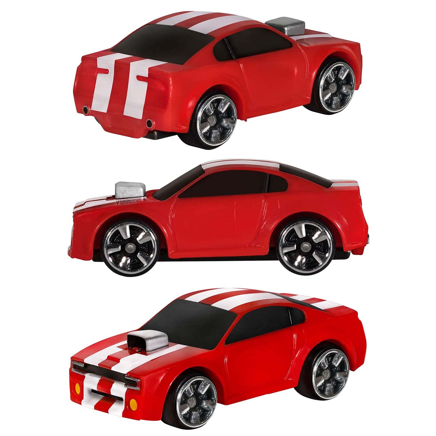 Bandai - Micro Machines – Garage Park N Go – Transportgarage und EIN Exklusives Fahrzeug inklusive – Universum zur Aufbewahrung und zum Spielen Micro Machines – JW0041