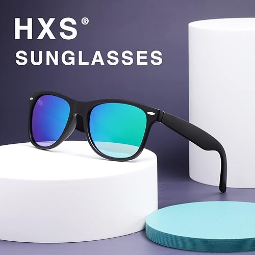 Miniatura 2 de Paquete de 2 lentes de sol polarizados clásicos con protección UV para mujeres y hombres, deportes al aire libre