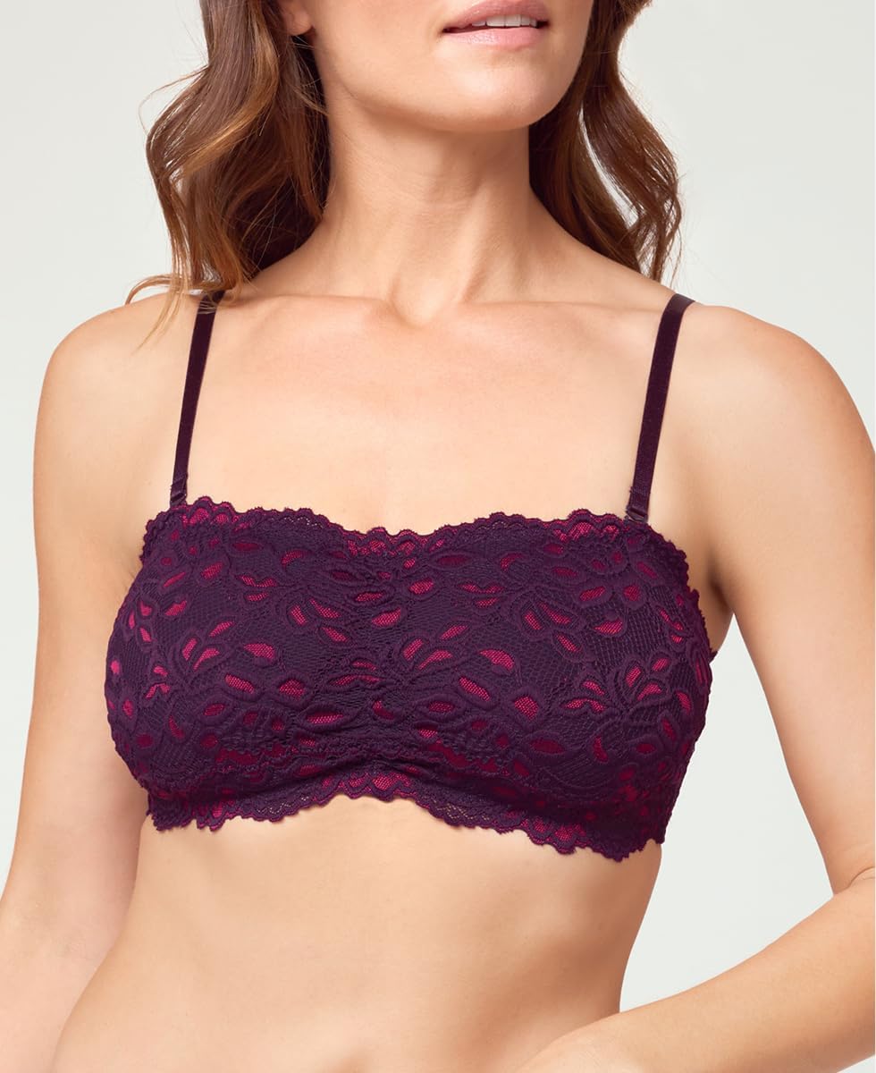 JENNY JEN Women's Amber Bandeau Bra with Adjustable Straps, Unpadded & Unlined Wireless Tube Top Bralette, Everyday Lingerie - Image 6