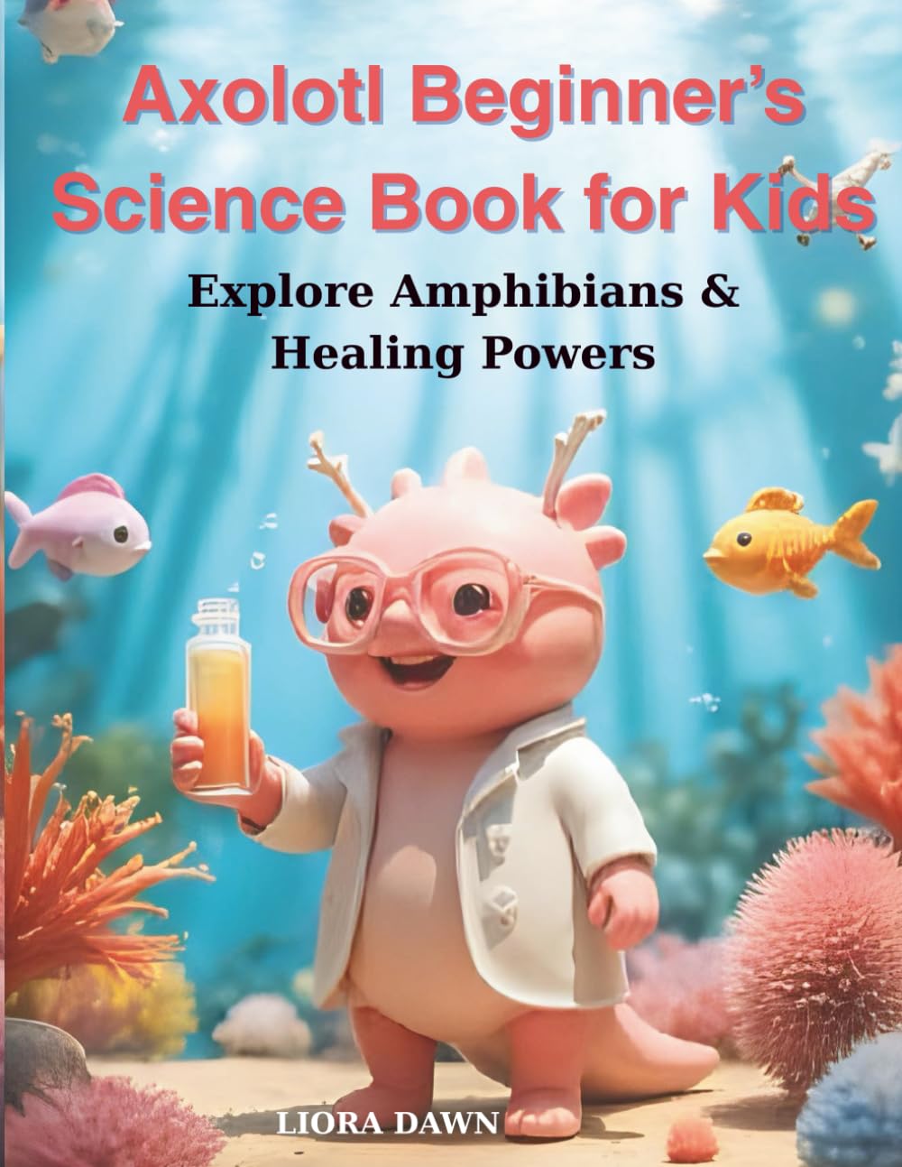 Axolotl Beginner’s Science Book for Kids: Explore Amphibians & Healing Powers