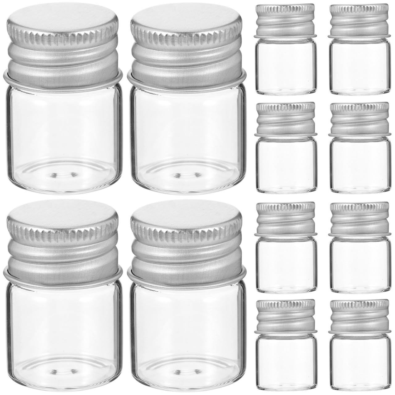 20 Pack Small Mason Jars with Lids, 4 oz Glass Canning Jars with