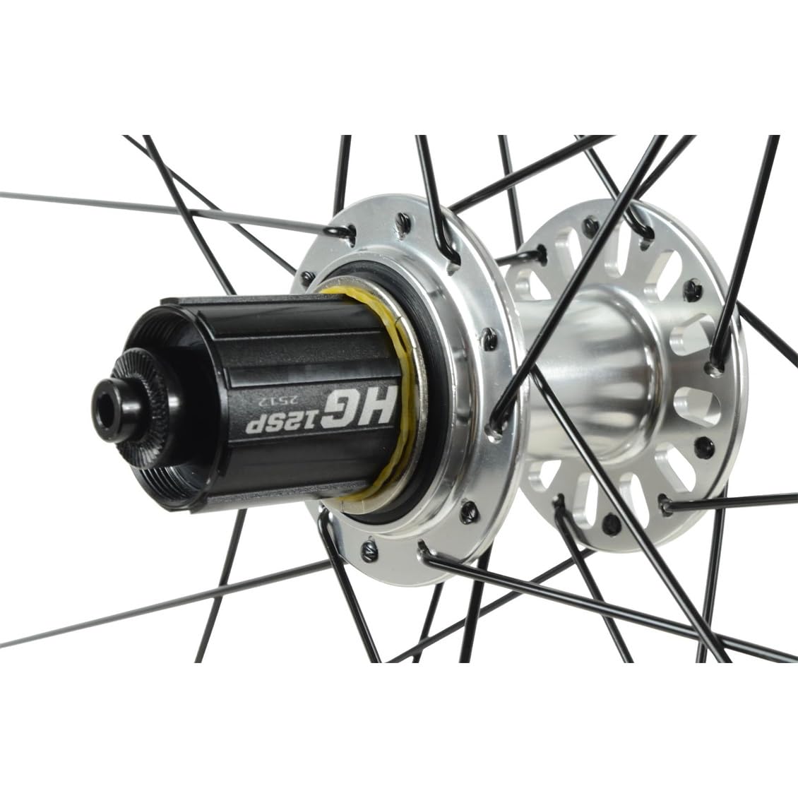 700c Road Bike Wheelset For V/c Brake, 100/130mm Qr, Kompatybilny z kasetą 7-12 Speed, lekki aluminiowy, trwałej wydajności do jazdy na rowerze szosowym