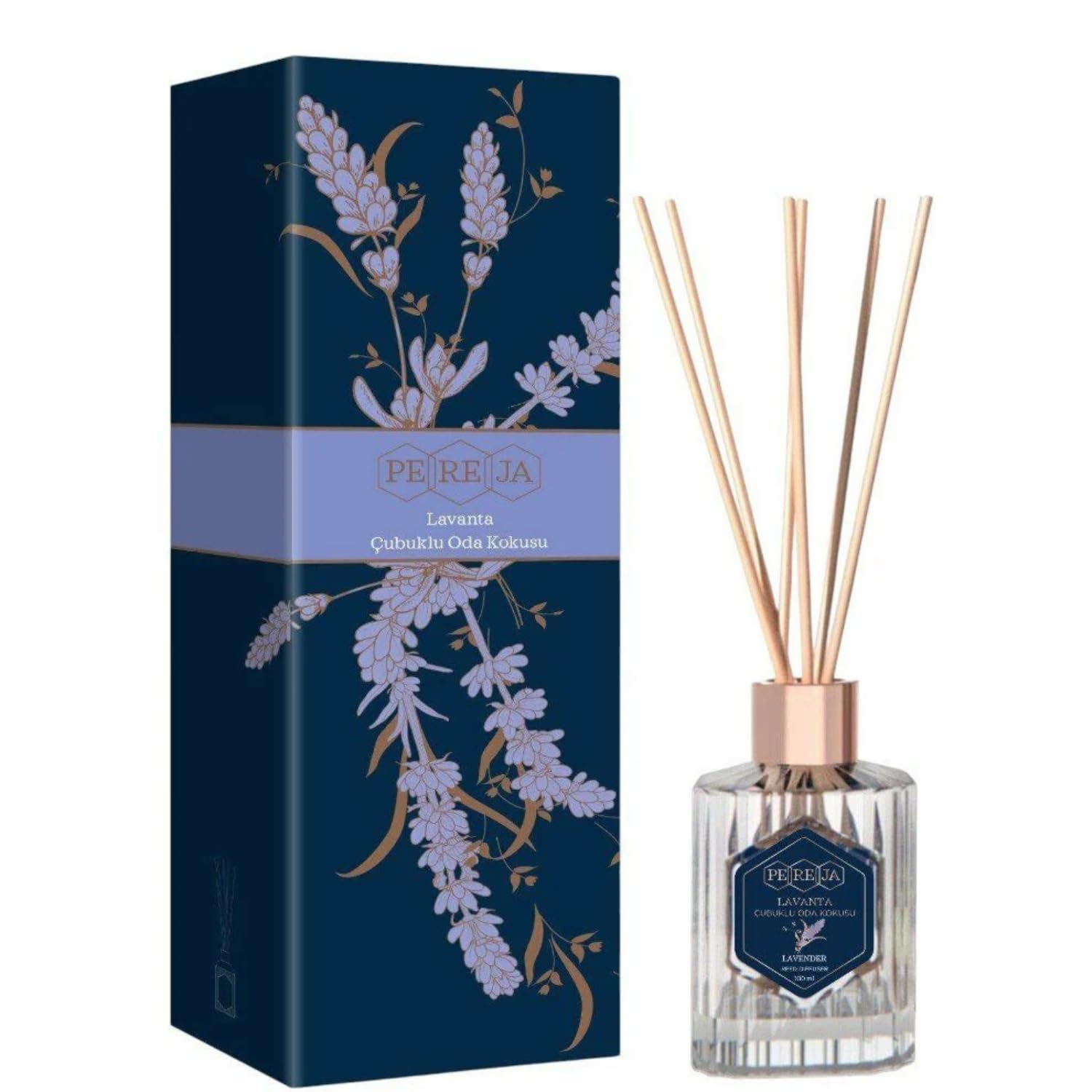 Pereja Reed Diffuser Ys 100ml Lavanta Çubuklu Oda Kokusu