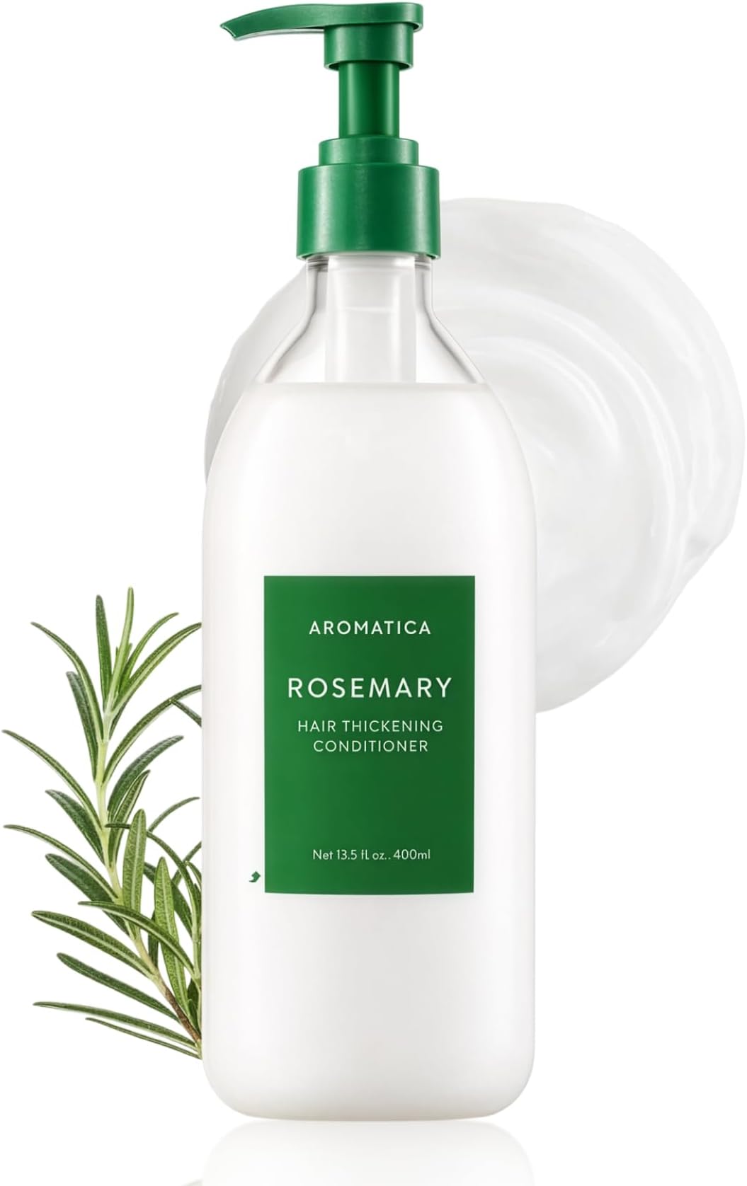 Hair Thickening Conditioner, Rosemary, 13.5 fl oz (400 ml), Aromatica